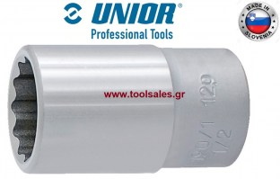 Καρυδάκι 1/2-22mm  πολύγωνο UNIOR  190 12P